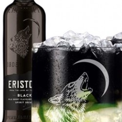 ERISTOFF BLACK LIQUEUR DE VODKA 70 CL  18°
