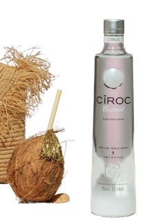 CIROC COCONUT VODKA FRANCE 70CL  37.5°