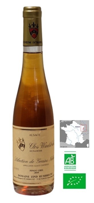 PINOT GRIS GR NOBLE WINDSBUHL 2010 BIO ZIND HUMBRECHT 37.5CL