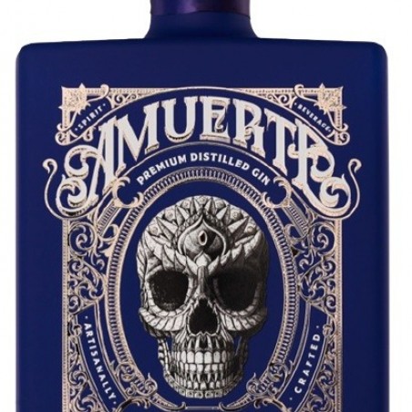 AMUERTE COCA LEAF GIN BELGIQUE 70CL 43° BLUE EDITION