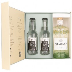 MELIFERA GIN BIO FRANCE 70 CL  43° COFFRET 2 TONICS