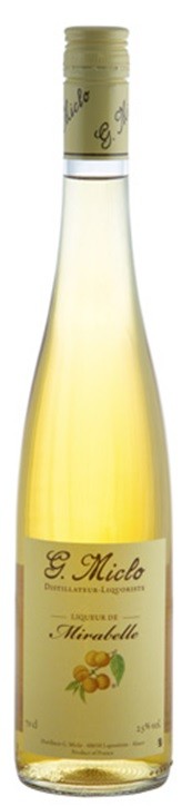 MIRABELLE LIQUEUR  MICLO ALSACE 50 CL  25°