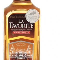 LA FAVORITE COEUR DE CANNE 2ANS 70CL 45°RHUM MARTINIQUE AOC