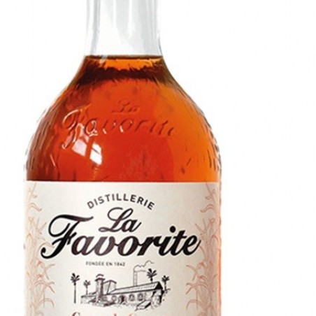 LA FAVORITE COEUR DE CANNE 4 ANS RHUM MARTINIQUE 70CL 42°AOC