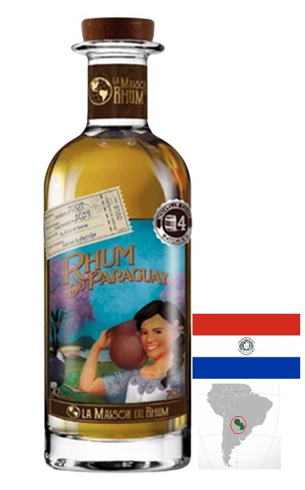 MAISON DU RHUM PARAGUAY  BATCH #4  70  CL 42°