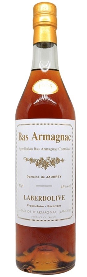 LABERDOLIVE 1995 BAS-ARMAGNAC DOMAINE DE JAURREY 70CL 46°