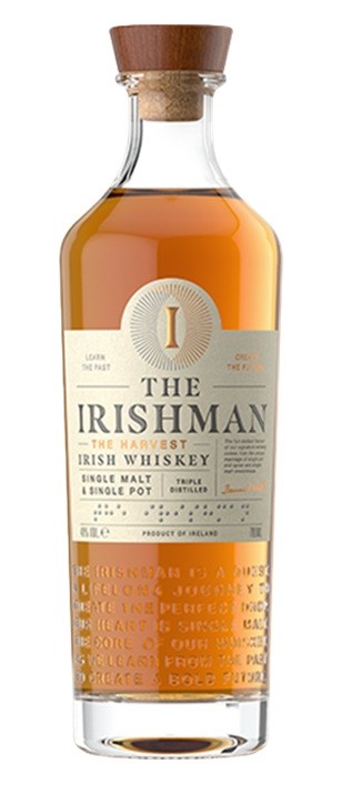 IRISHMAN THE HARVEST WHISKEY IRLANDE 70 CL 40°