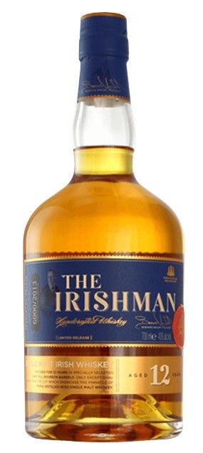 IRISHMAN SINGLE MALT 12 ANS WHISKEY IRLANDE 70CL 43°