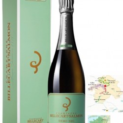 BILLECART SALMON  CHAMPAGNE DEMI-SEC AOP 75CL