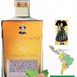 SANTOS DUMONT XO FINITION GEWURZ RHUM BRESIL  70 CL 40°