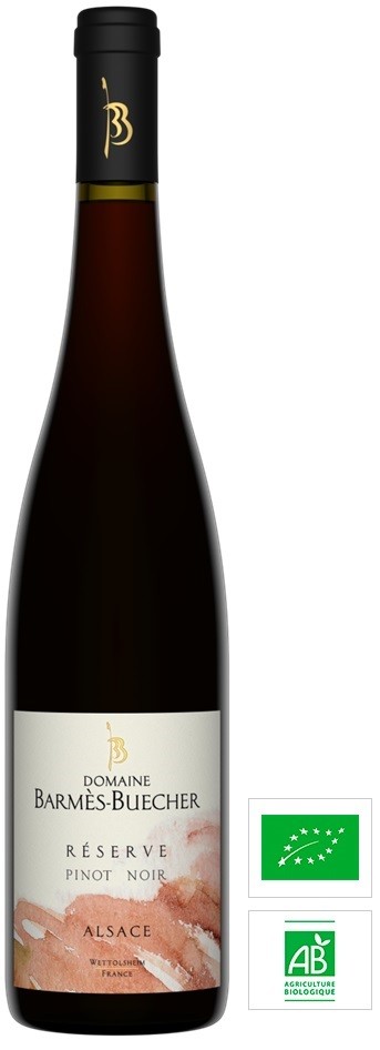 PINOT NOIR RÉSERVE BIO BARMES BUECHER 2020 ALSACE AOC  75CL