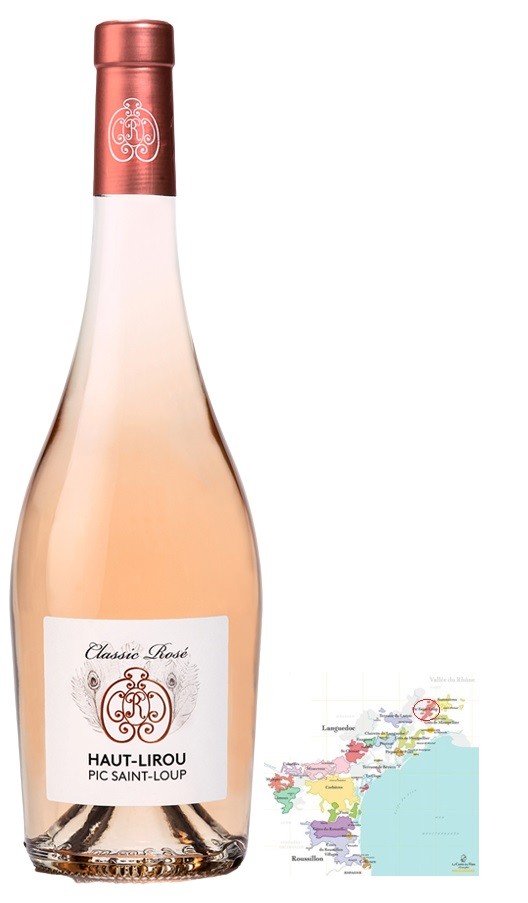 PIC SAINT LOUP AOP ROSÉ HAUT LIROU 2022   75 CL