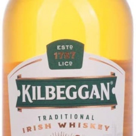KILBEGGAN TRADITIONAL IRISH WHISKEY IRLANDE 70 CL  40°