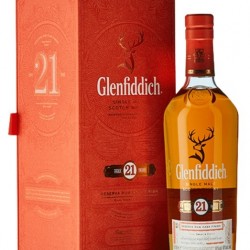 GLENFIDDICH 21 ANS SINGLE MALT WHISKY SPEYSIDE    70 CL 40°