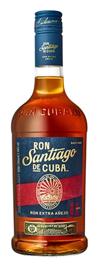 SANTIAGO DE CUBA RHUM CUBA 11 ANS 70 CL 40°