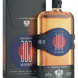 SQUADRON 303 « BLEND OF FREEDOM »WHISKY ANGLETERRE 70CL 44°