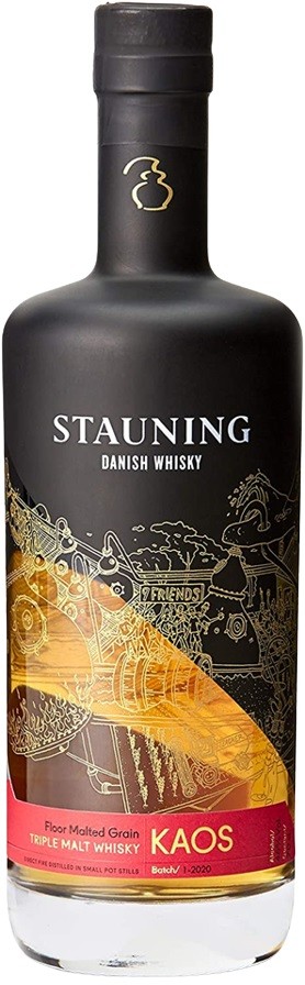 STAUNING KAOS WHISKY DANEMARK TRIPLE MALT 70CL 46°