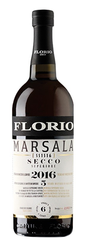 MARSALA FLORIO SECCO SUPERIORE 2016  75 CL 18°