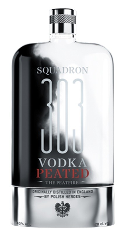 SQUADRON 303 "THE PEATFIRE" VODKA ANGLETERRE 70CL 40°