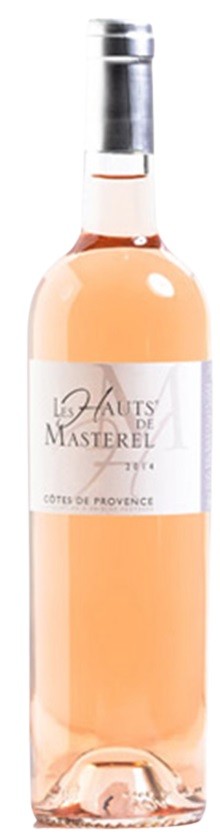 CÔTES DE PROVENCE AOC HAUTS DE MASTEREL ROSÉ 2021  75 CL