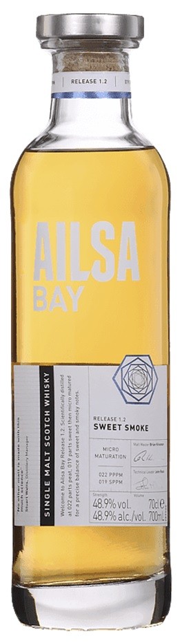 AILSA BAY WHISKY SINGLE MALT LOWLANDS 70CL 48°9 