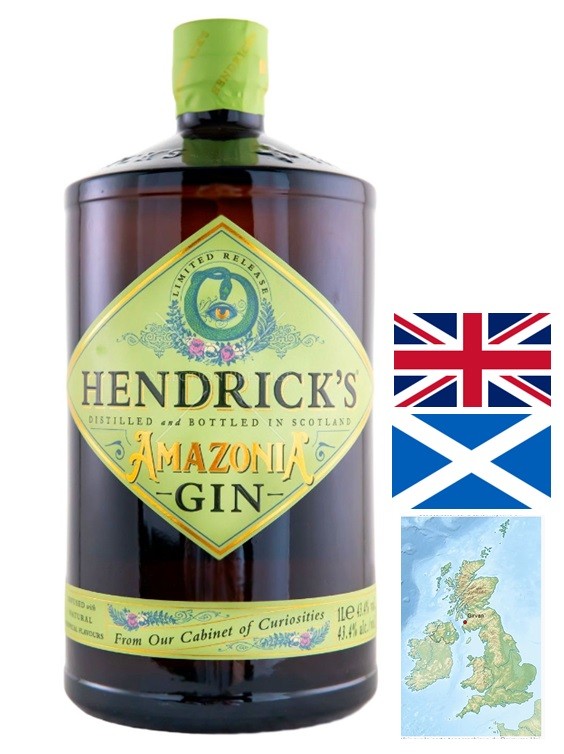 HENDRICK'S AMAZONIA GIN ECOSSE 100CL 43°4