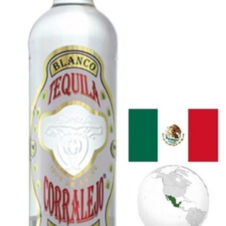 CORRALEJO BLANCO TEQUILA MEXIQUE 70 CL 38°