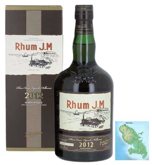 JM 2013 RHUM AGRICOLE MARTINIQUE AOP  70 CL 42.3°