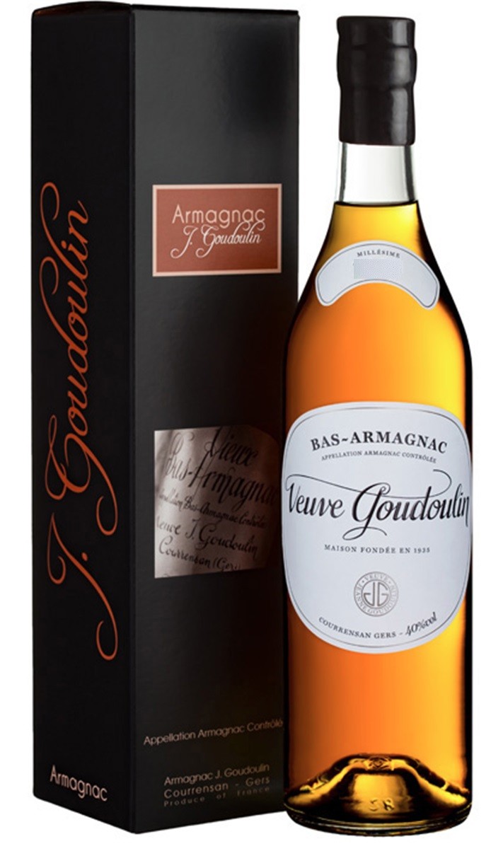 1972  BAS ARMAGNAC VEUVE GOUDOULIN 70 CL  40°