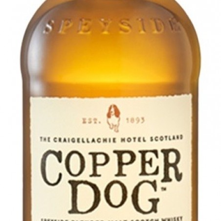 Achat whisky écossais en ligne | COPPER DOG BLENDED MALT 70CL 40°