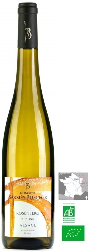 PINOT BLANC ROSENBERG BIO 2020  B. BUECHER ALSACE AOC  75CL