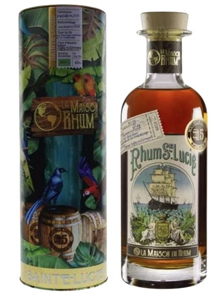 MAISON DU RHUM - RHUM SAINTE LUCIE BATCH#5   70 C L 43°