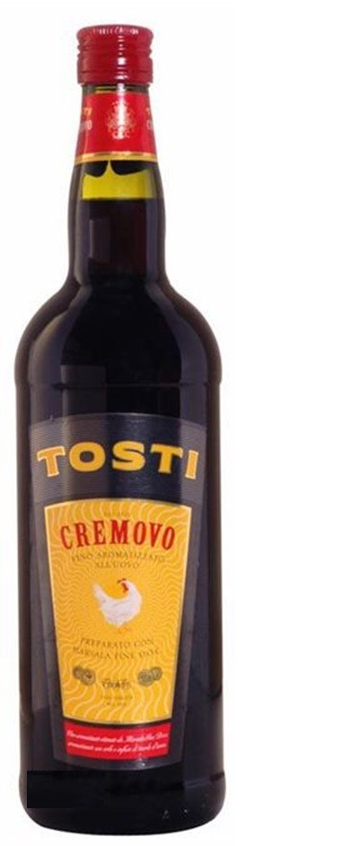 MARSALA  AUX OEUFS "CREMOVO" TOSTI 100 CL  16°