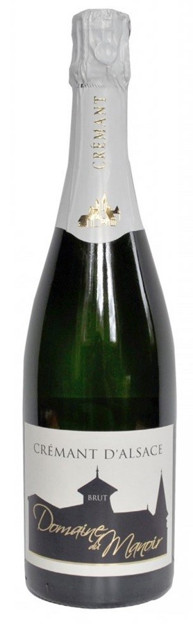 CREMANT BRUT DOMAINE DU MANOIR ALSACE AOP 75  CL