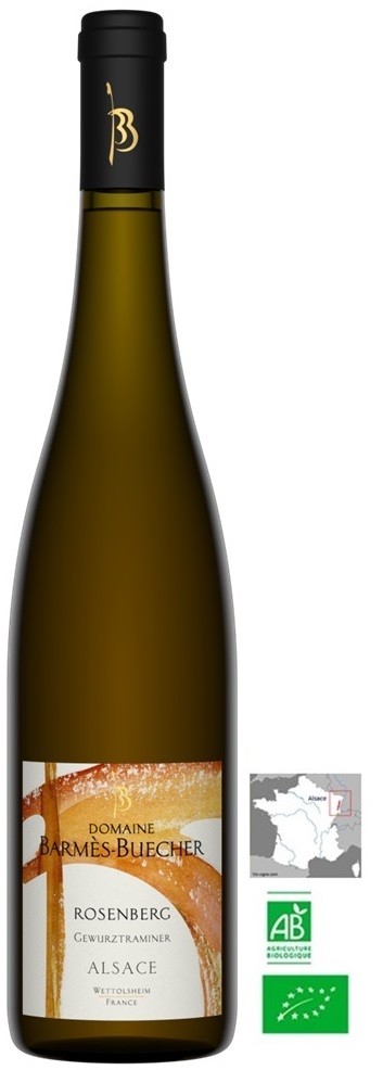 GEWURZTRAMINER ROSENBERG BIO 2022 BARMES BUECHER 75 CL