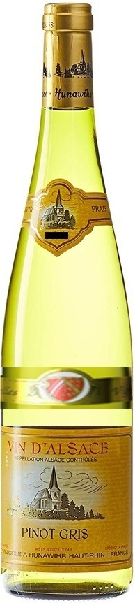 PINOT GRIS MÉDAILLE D'OR HUNAWIHR 2021 ALSACE  75CL