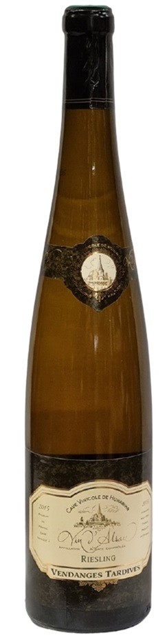 RIESLING VENDANGES TARDIVES HUNAWIHR 2020 ALSACE AOC 75 CL