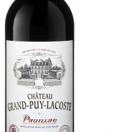 GRAND PUY LACOSTE 2012 PAUILLAC 5°CRU CLASSÉ  AOC 75CL