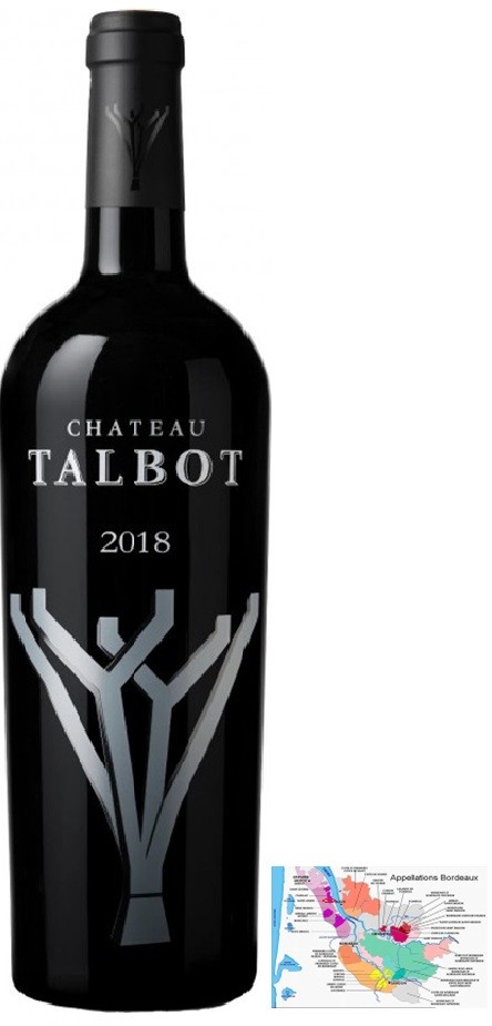 TALBOT 2018 SAINT JULIEN GRAND CRU CLASSE AOC  75CL