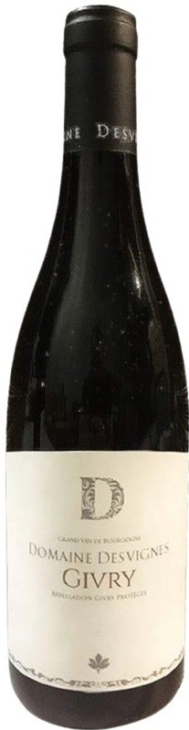 GIVRY  ROUGE VILLAGE AOC 2021  DOMAINE DESVIGNES 75 CL