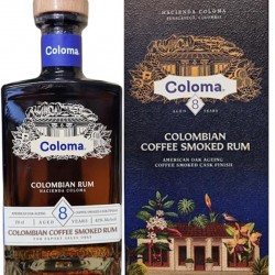COLOMA COFFE SMOKED RHUM COLOMBIE 70 CL 42°