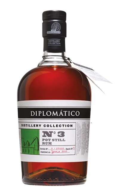 DIPLOMATICO N°3 POT STILL RHUM VENEZUELA 70 CL  47°