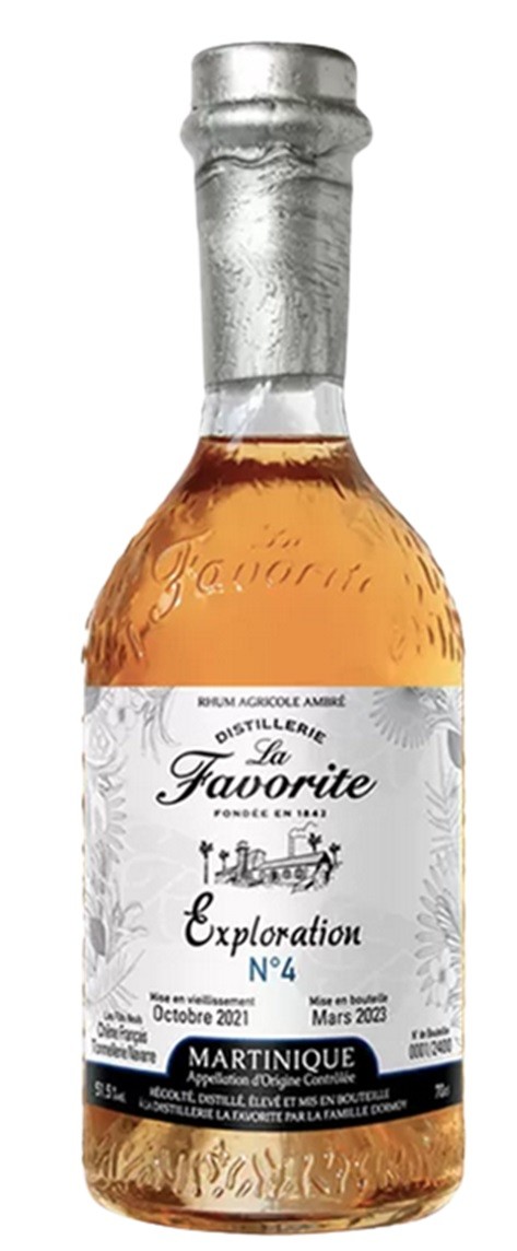 LA FAVORITE CUVEE EXPLORATION N 4 RHUM MARTINIQUE 70CL 51.5°