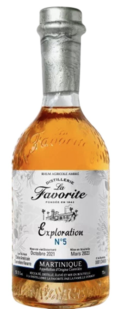 LA FAVORITE CUVÉE EXPLORATION N5 RHUM MARTINIQUE 70CL 51.5°