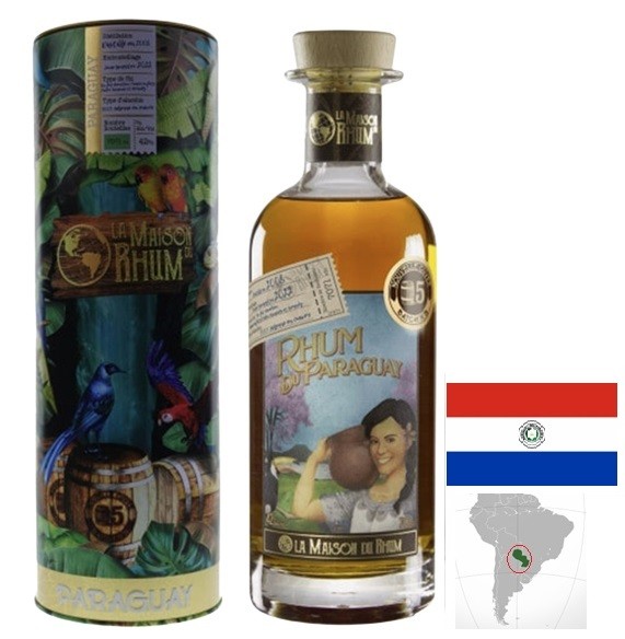 MAISON DU RHUM PARAGUAY BATCH#5  70 CL   42°