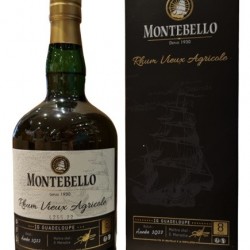 MONTEBELLO 8 ANS RHUM VIEUX AGRICOLE GUAELOUPE 70CL 42°