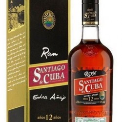 SANTIAGO DE CUBA RHUM CUBA 12 ANS 70 CL 40° 