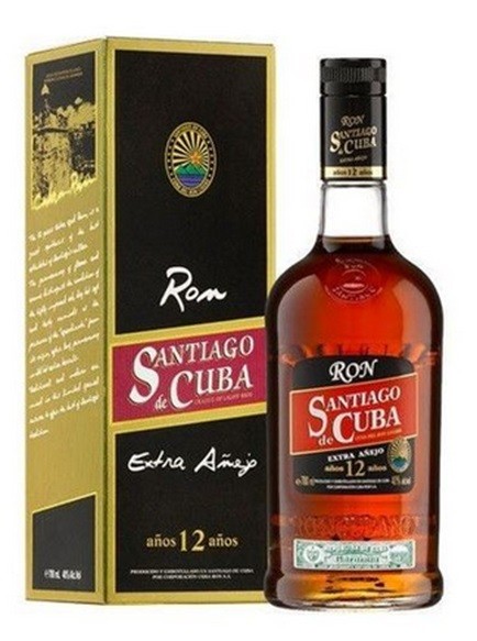 SANTIAGO DE CUBA RHUM CUBA 12 ANS 70 CL 40° 