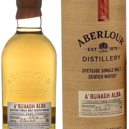 ABERLOUR A'BUNADH  ALBA SINGLE MALT WHISKY   58°9 | Achat whisky en ligne