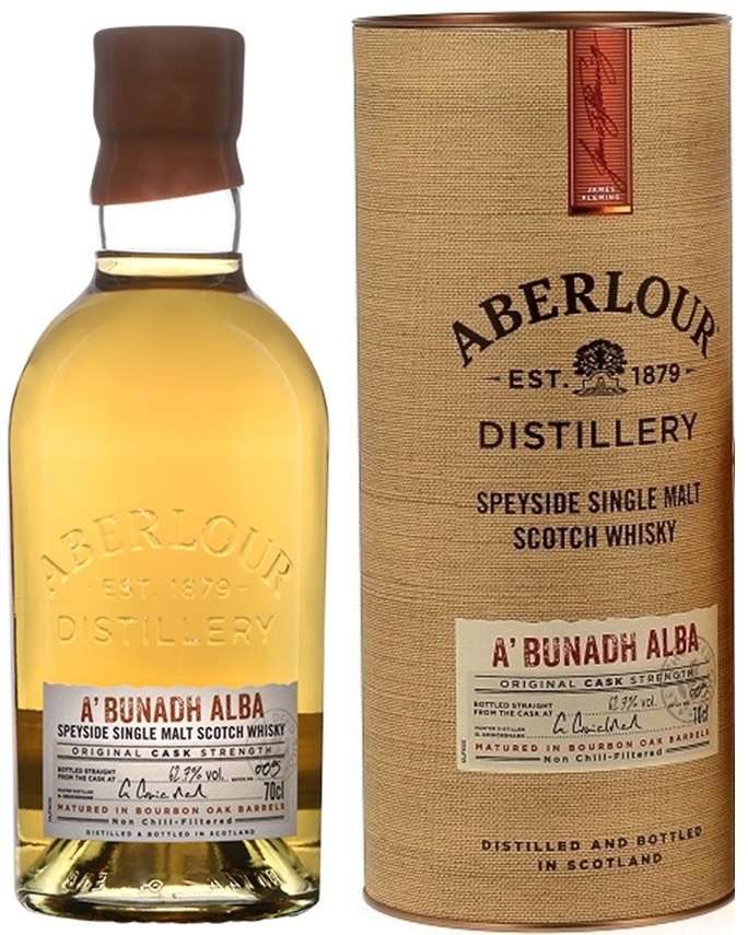 ABERLOUR A'BUNADH  ALBA SINGLE MALT WHISKY   58°9 | Achat whisky en ligne